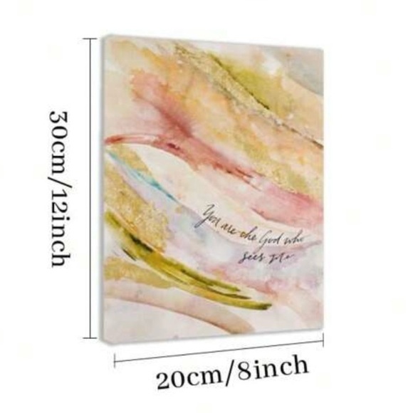 God Who Sees Me Wall Art, 8x12 - Picture 4 of 7